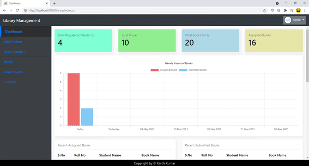 Library Management System — Full-Stack Library Solution